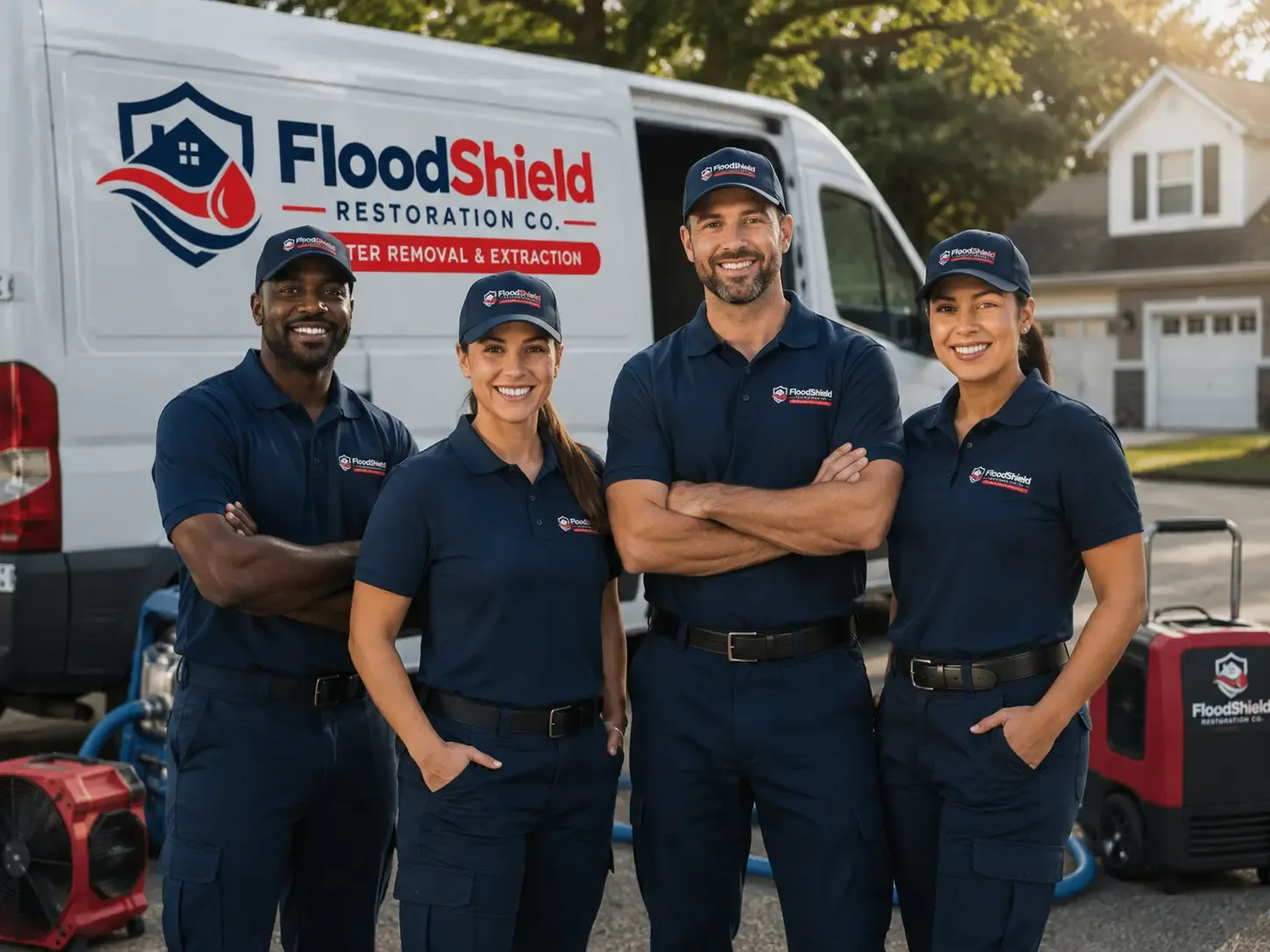 Flood Damage Restoration company in Quantico, VA